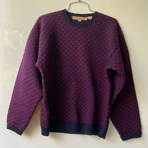Vintage Perry Ellis Portfolio wool sweater